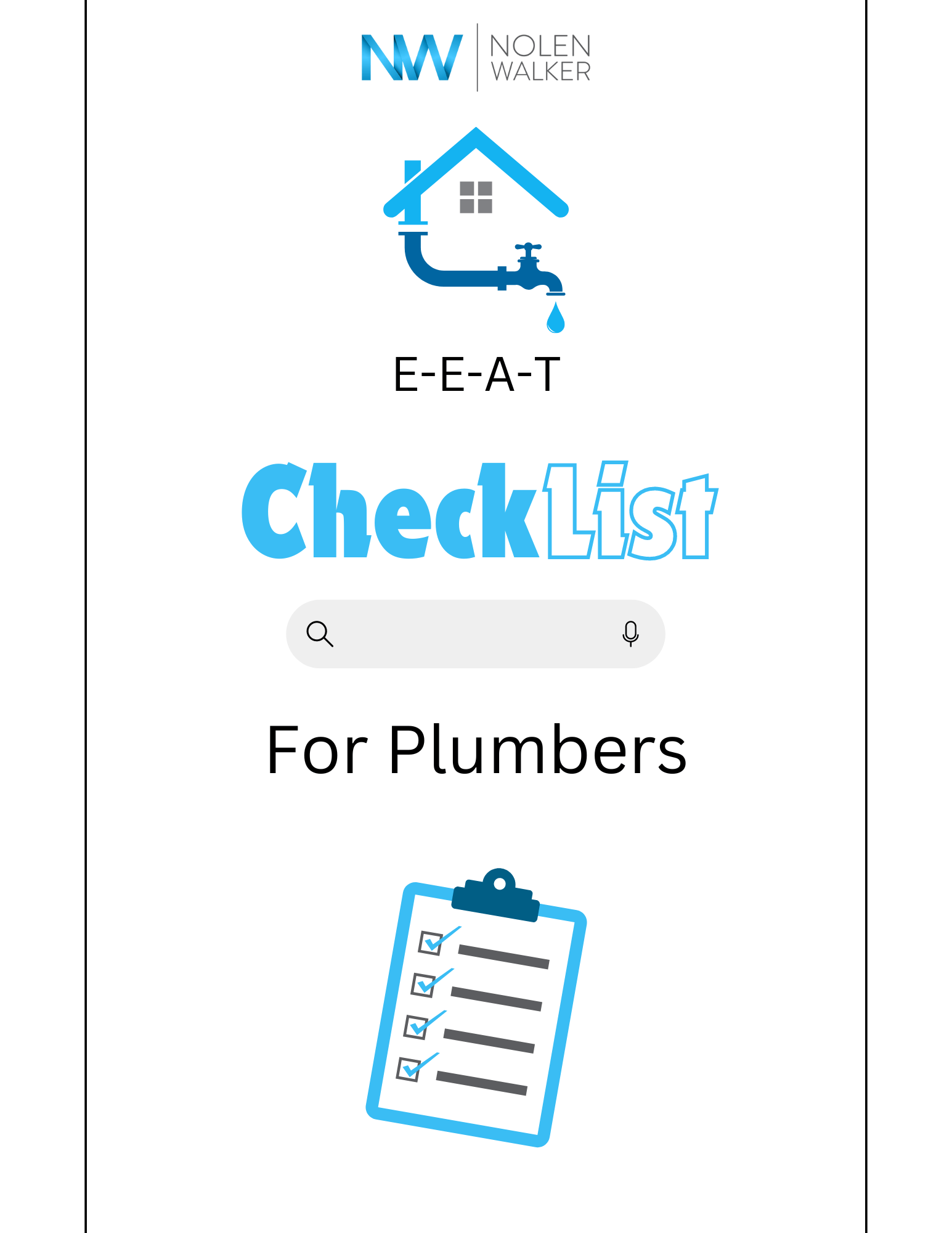 E-E-A-T Checklist for Plumbers