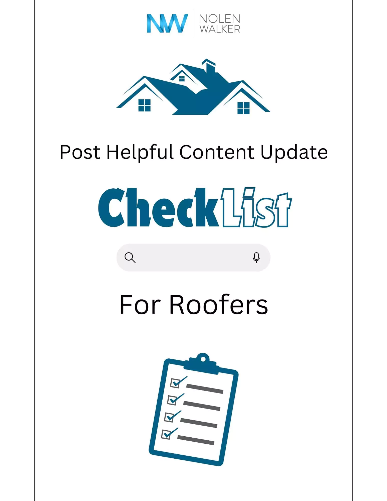 Post Helpful Content Update Checklist for Roofers